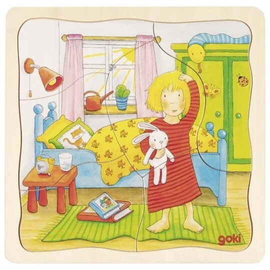 Four Layers Puzzle - A Day in my Life
