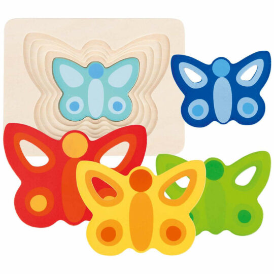 Layer Puzzle Butterfly