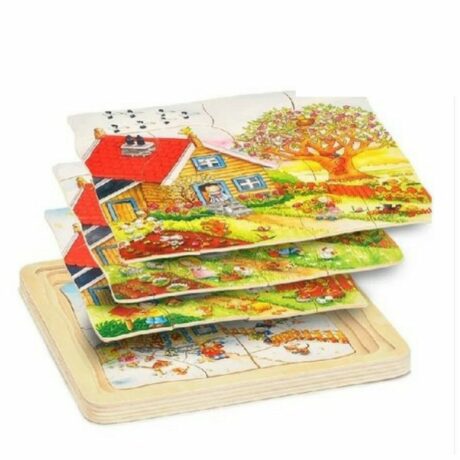 Four Layers Puzzle - Seasons