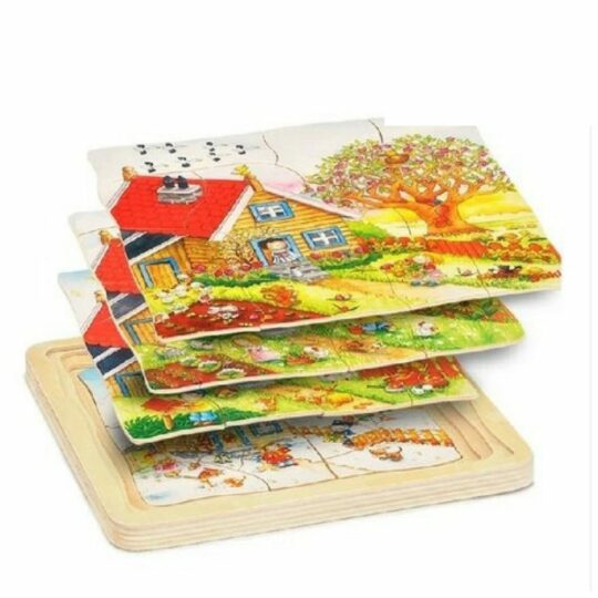 Four Layers Puzzle - Seasons