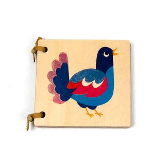 Wooden Picture Book - Natura Medium