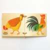 Wooden Picture Book - Domestic Animals Large