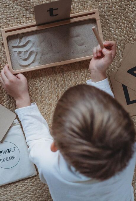 Wooden Semolina Writing Tray