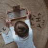 Wooden Semolina Writing Tray