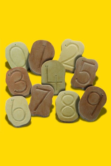 Feels-Write Number Stones