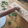 Wooden Number Tracing Board
