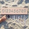 Wooden Number Tracing Board