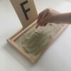Wooden Semolina Writing Tray