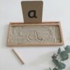 Wooden Semolina Writing Tray