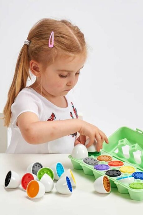 Colour Match Eggs - Pk12