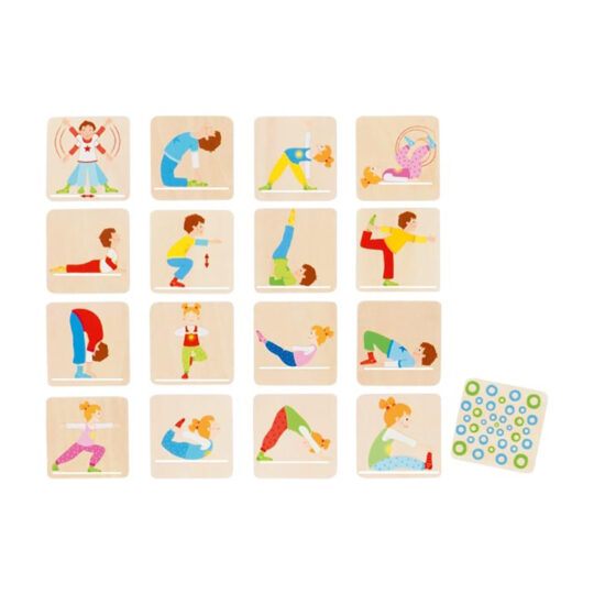 Memo game Gymnastics