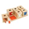 Lock Boxes with tray (Set of 6)