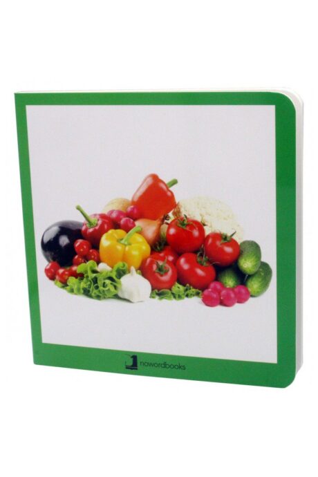 Book with Realistic images "Vegetables"