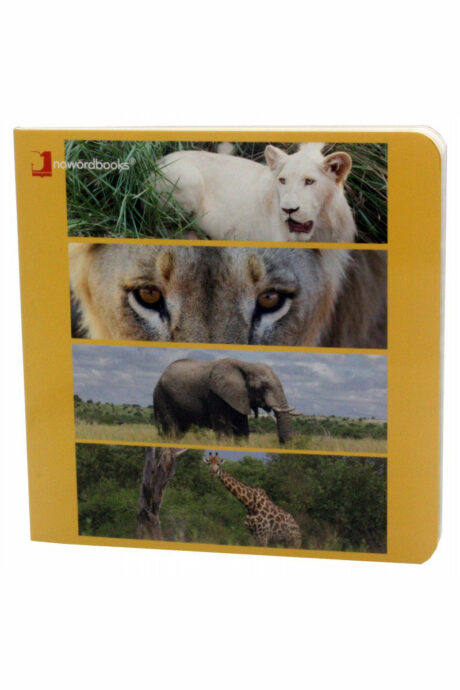 Book with Realistic images "Wild Animals"