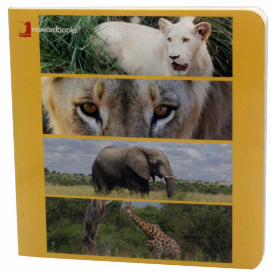 Book with Realistic images "Wild Animals"