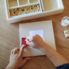 Montessori Gluing Box Activity