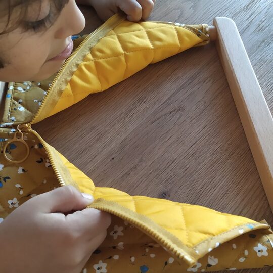 Dressing Frames with Zipper Montessori Independent Living