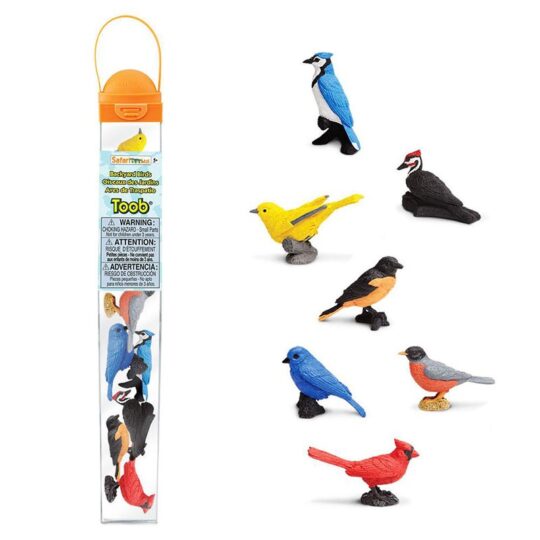 Safari Miniatures - Backyard Birds