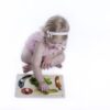 Vegetables Collection Wooden Knobs Puzzle