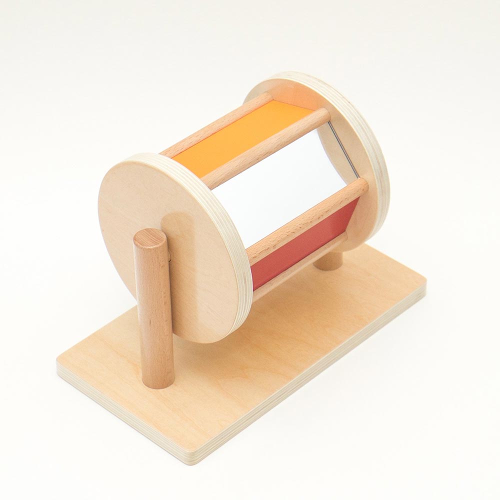 Spinning Drum with Mirror Bell