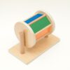 Spinning Drum with Mirror &  Bell