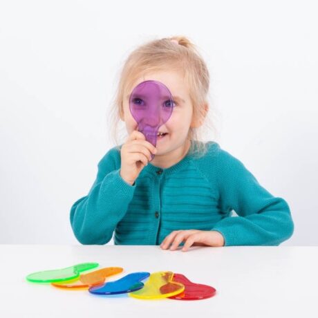 Translucent Colour Paddle Set - Pk6