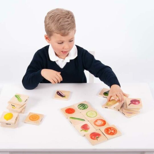 Fruits & Vegetables Match - Pk28