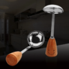 Small Serving Spoon with Wooden Handle