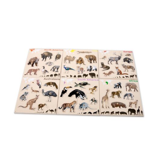 Animals Around the World Puzzles