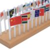 World Map with Flags