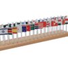 World Map with Flags