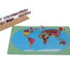 World Map with Flags