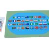 World Map with Flags