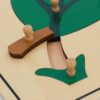 Wooden Knob Puzzle - Leaf