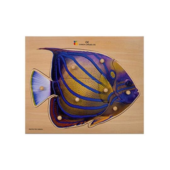 Fish Wooden Knobs Puzzle