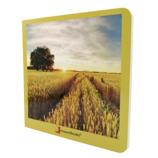 Book with Realistic images "The Field"