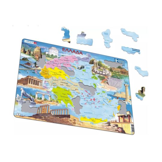 Puzzle - Greece Political Map