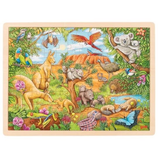 Puzzle, Australian animals