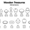 Wooden Treasures Touch & Match Set
