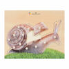 Snail Wooden Knobs Puzzle