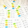 Calculator Cards with Stand and Pins