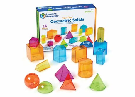 View-Thru Geometric Solids (Set of 14)