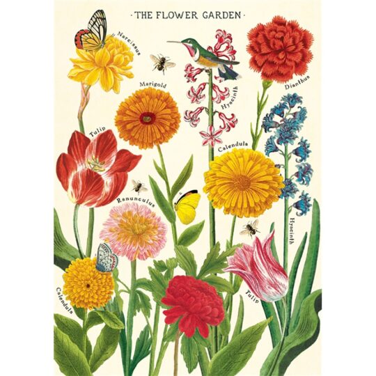 Vintage Poster - Flower Garden