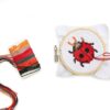 Mini Embroidery Kit - Lady Bug