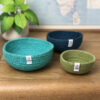 Handmade Woven Jute Bowl Set of 3 - OCEAN