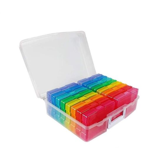 Toy Organizer Case with 16 Container Boxes