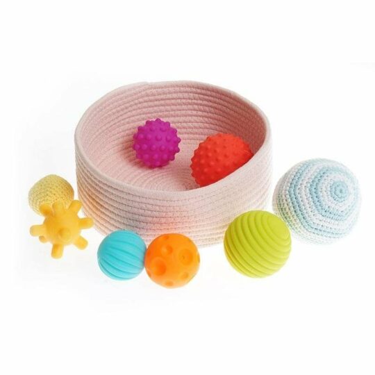 Sensory Balls with Basket