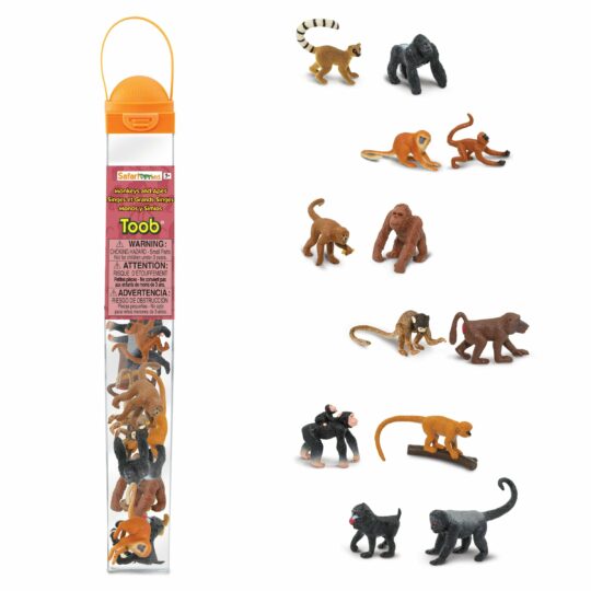 Safari Miniatures - Monkeys & Apes