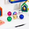 Sensory Reflective Colour Mystery Balls - Pk6