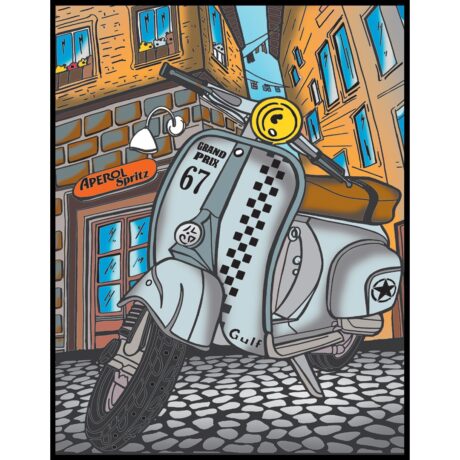 Colorvelvet "Vespa"